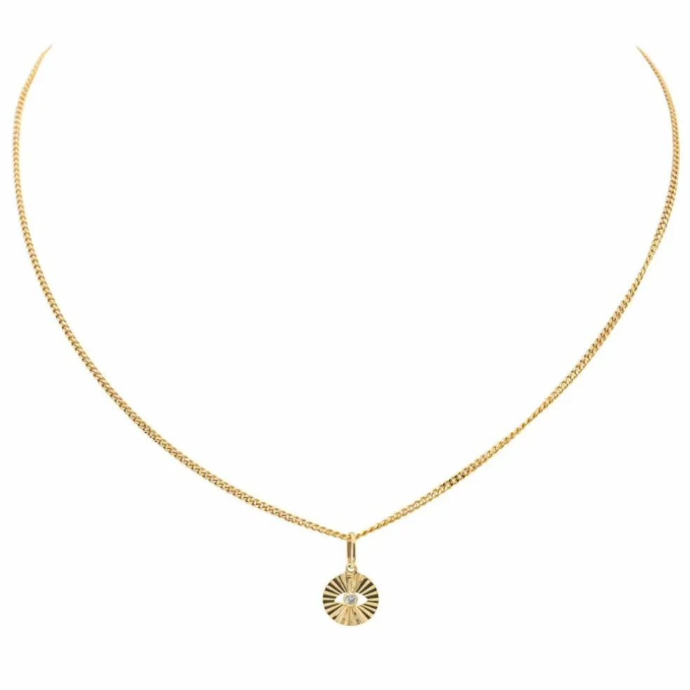 Collier Or jaune Diamant