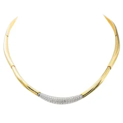 Collier Or jaune Diamant