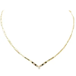 Collier Or jaune Diamant