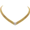 Collier Or jaune Diamant