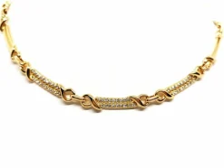 Collier Or jaune Diamant