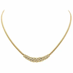 Collier Or jaune Diamant