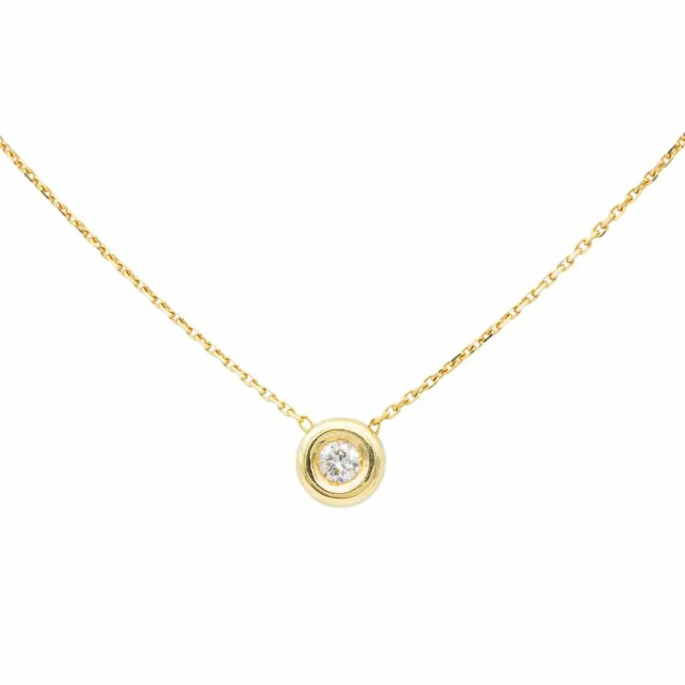 Collier Or jaune Diamant