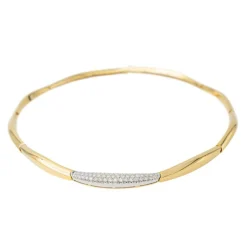 Collier Or jaune Diamant
