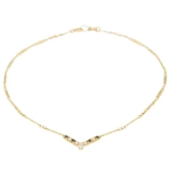 Collier Or jaune Diamant