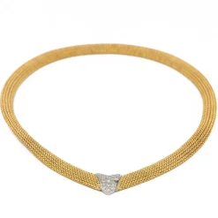 Collier Or jaune Diamant
