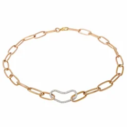 Collier Or Jaune Diamant