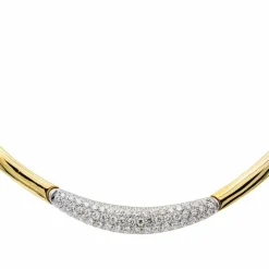 Collier Or jaune Diamant