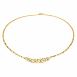Collier Or jaune Diamant