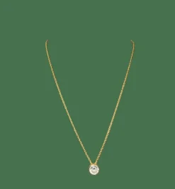 COLLIER OR JAUNE DIAMANT