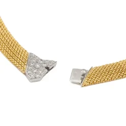 Collier Or jaune Diamant