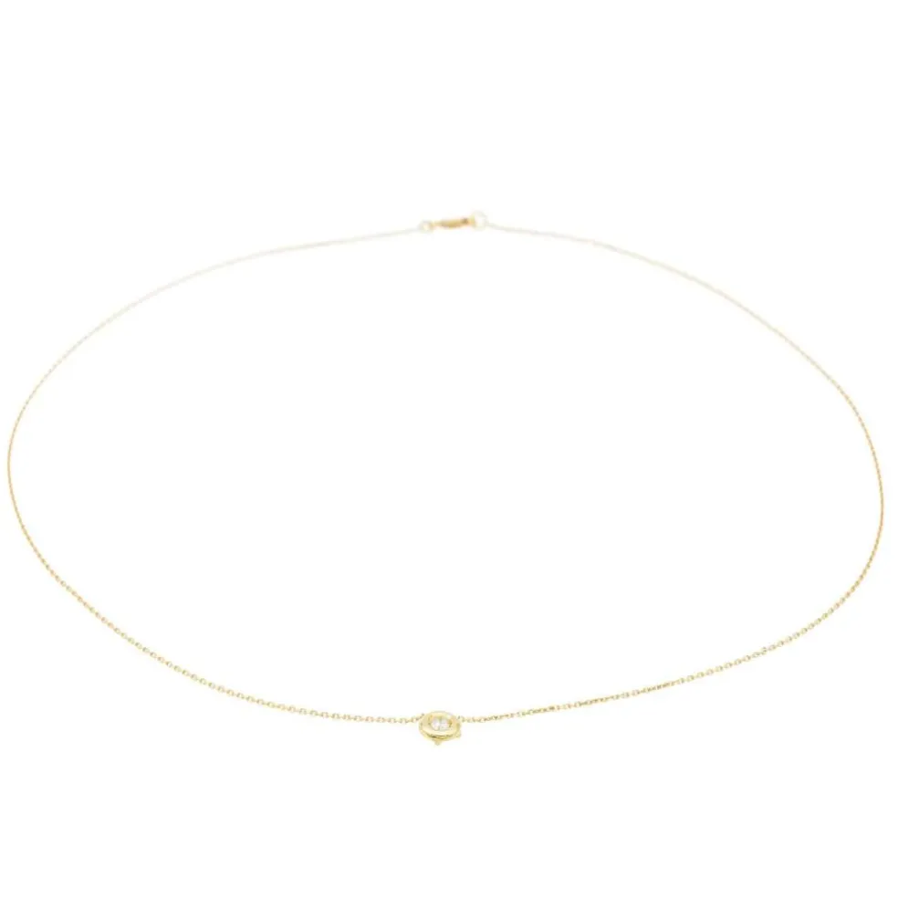 Collier Or jaune Diamant