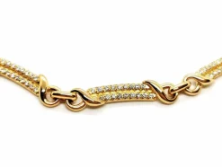 Collier Or jaune Diamant