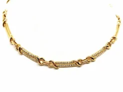 Collier Or jaune Diamant