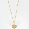 Collier or jaune diamants