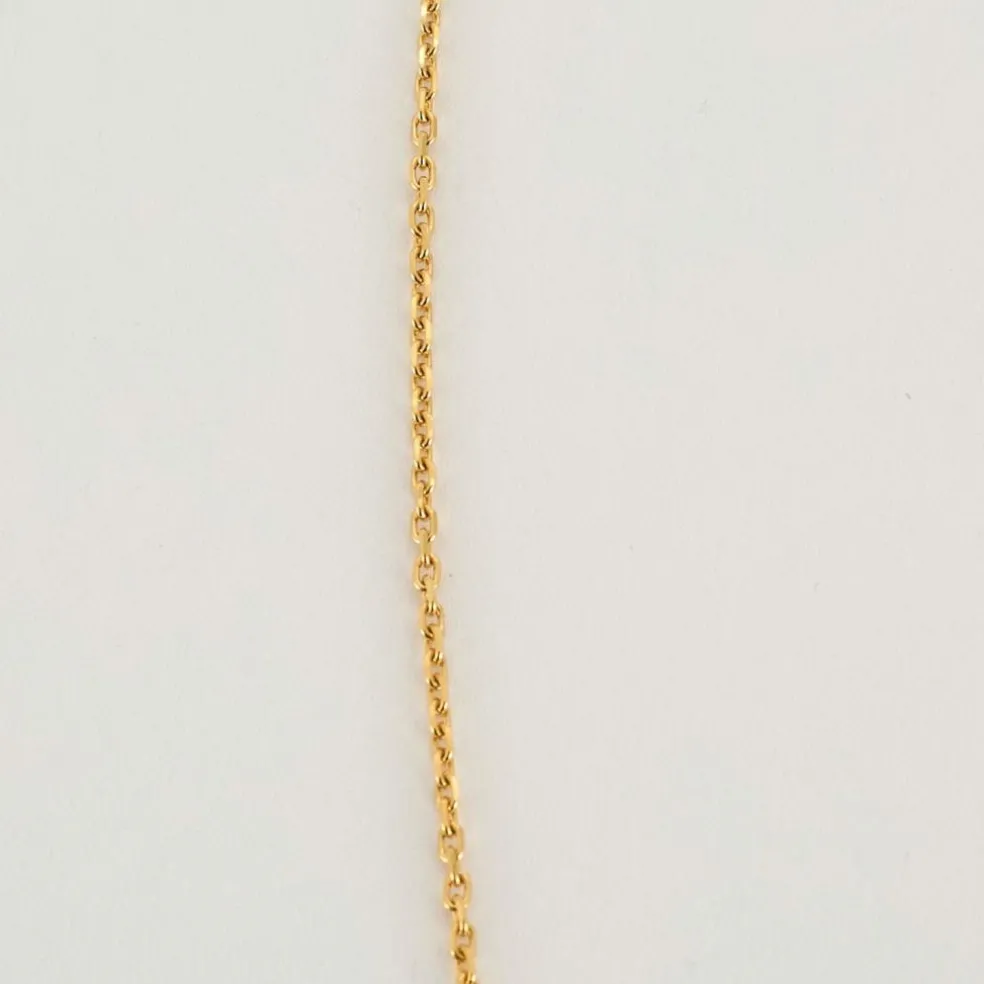 Collier or jaune diamants émeraudes