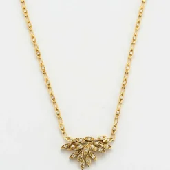 Collier or jaune diamants