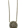 Collier or jaune et diamants 0,50 ct