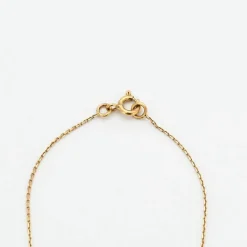 Collier or jaune et diamants