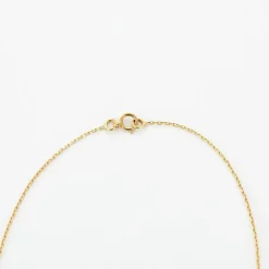 Collier or jaune et pendentif panda