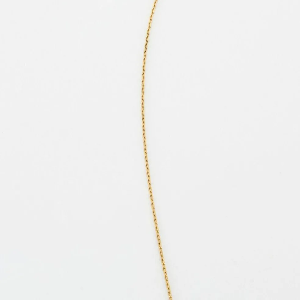 Collier or jaune et pendentif panda