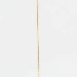 Collier or jaune et Perle de Tahiti