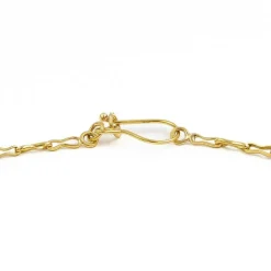 Collier Or jaune Lapis lazuli