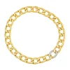 Collier Or jaune, Or blanc Diamant