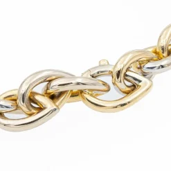 Collier Or jaune, Or blanc
