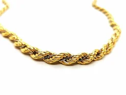 Collier Or jaune, Or blanc