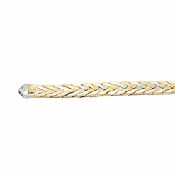 Collier Or jaune, Or blanc