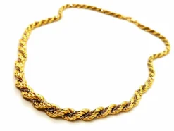 Collier Or jaune, Or blanc