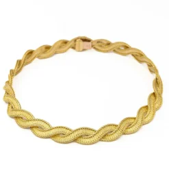 Collier Or jaune, Or rose