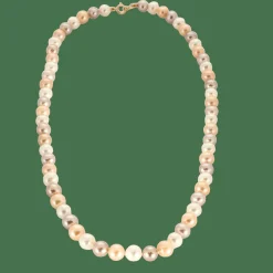 Collier or jaune Perles de Culture