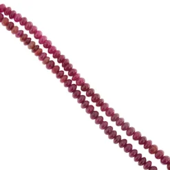 Collier Or jaune Rubis