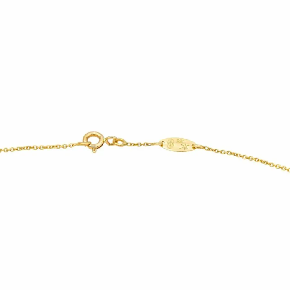 Collier Or jaune Rubis