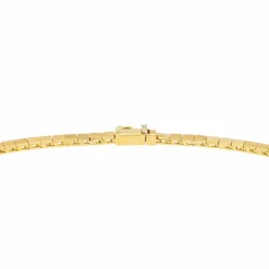 Collier Or jaune Rubis
