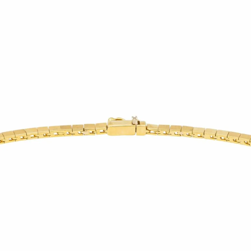 Collier Or jaune Rubis
