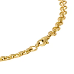 Collier Or jaune Saphir