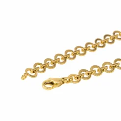 Collier Or jaune Saphir