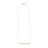 Collier or jaune serti d’une barrette de diamants naturels