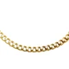 Collier or jaune texturé et diamants