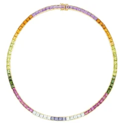 Collier Or jaune Tourmaline