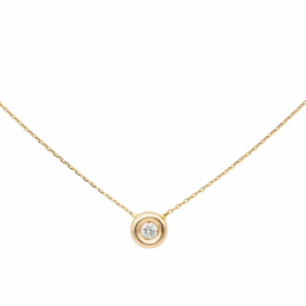 Collier Or rose Diamant