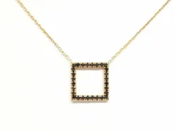 Collier Or rose Diamant