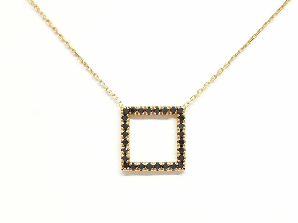 Collier Or rose Diamant