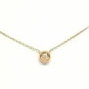 Collier Or rose Diamant