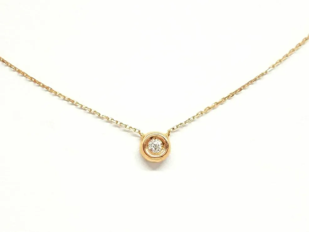 Collier Or rose Diamant