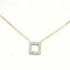 Collier Or rose Diamant