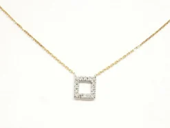 Collier Or rose Diamant